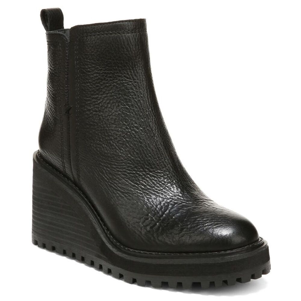 Zodiac Black Heeled Boots